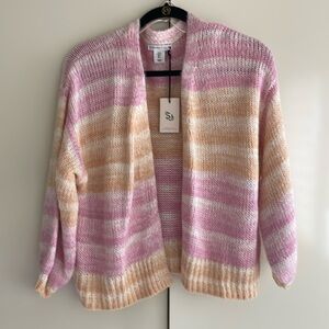 NWT Sincerely Jules open front cardigan size s